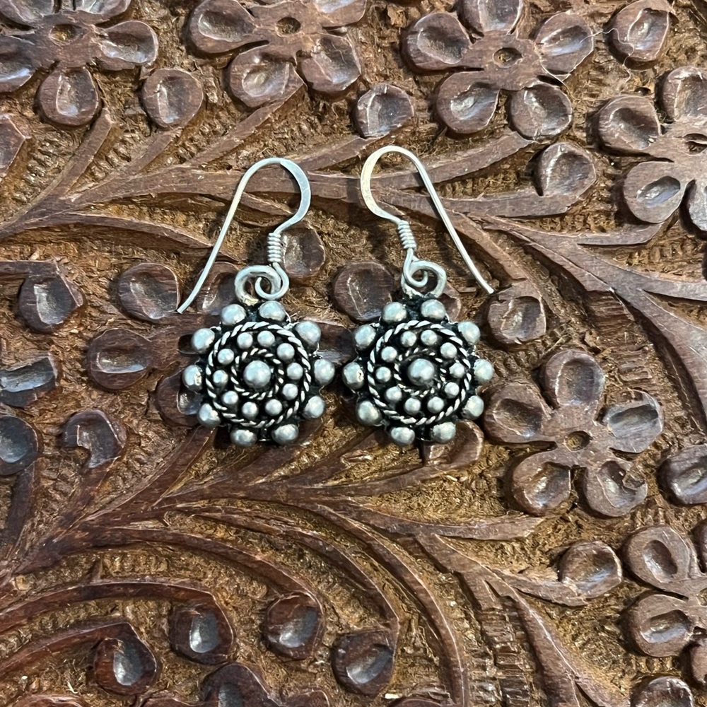 Elegant Silver Dangle Earrings